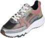 Floris van Bommel Sfw-10111 Lage sneakers Leren Sneaker Dames Zilver - Thumbnail 6