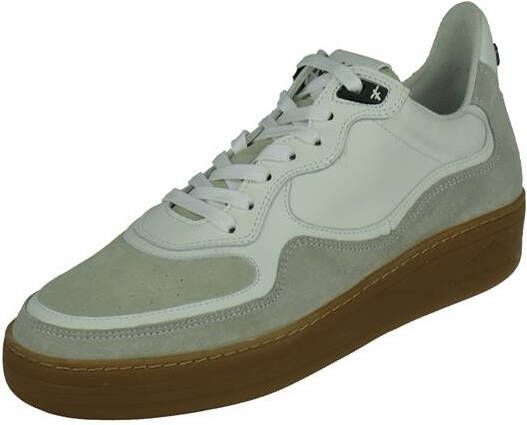 Floris van Bommel Sneakers Heren Lage sneakers Herenschoenen Leer 16271 Wit