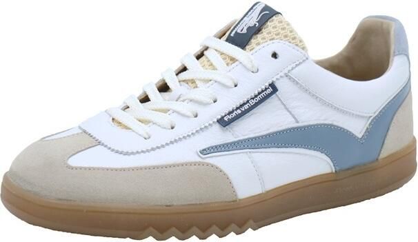 Floris van Bommel Sfm-10224 De Zaler Sneakers Leer Heren Wit - Foto 7