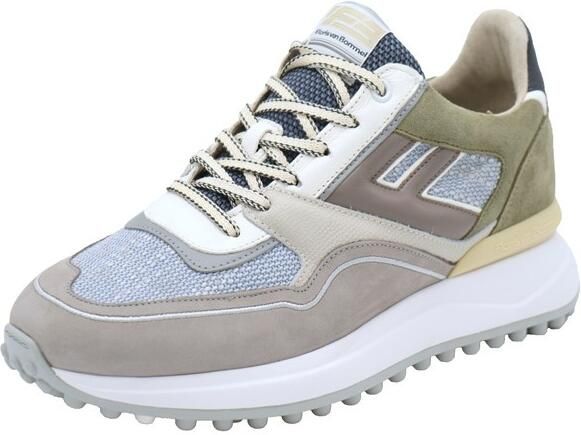 Floris van Bommel Sfm-10139 Noppi Sneakers Heren Leren Sneaker Grijs - Foto 2