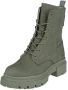 G-STAR Raw Kafey Hgh Lace Nub W Veterboots Laarzen Met Veters Dames Taupe - Thumbnail 4