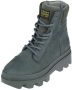 G-Star RAW Noxer Hgh Nub W Veterboots Laarzen Met Veters Dames Donkergrijs - Thumbnail 4