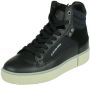 G-Star G Star Raw Ravond Mid Bsc M Hoge sneakers Leren Sneaker Heren Zwart - Thumbnail 5