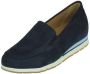 Gabor Blauwe Suède Comfort Ballerina Schoenen Blue Dames - Thumbnail 9