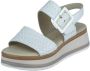 Gabor Witte Leren Sandalen White Dames - Thumbnail 5