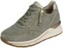 Gabor Groene Suède Casual Sports Sneakers Green Dames - Thumbnail 5
