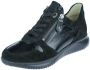 HARTJES Lage Sneakers Dames 162.1128 Maat: 38 Materiaal: Leer Kleur: Zwart - Thumbnail 3