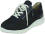 Hartjes Vrouwen Nubuck Lage sneakers Damesschoenen 160362 Blauw - Thumbnail 3