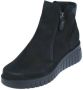 HARTJES Enkelboots Dames Nub Rits H Booty Maat: 37 Materiaal: Suède Kleur: Zwart - Thumbnail 3