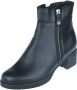 HARTJES Boots Dames Led H Rits Booty Maat: 42 Materiaal: Leer Kleur: Zwart - Thumbnail 2