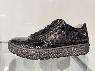HARTJES Lage Sneakers Dames 162.1402 Phil Maat: 42 5 Materiaal: Lakleer Kleur: Grijs - Foto 3