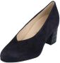 Hassi-A Hassia Pump 30 4936 Wijdte H Donkerblauw Suède 6½ - Thumbnail 2