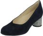 Hassi-A Hassia 1-304942-3200 Dames Suede Pump Blauw - Thumbnail 2