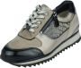 HASSIA Lage Sneakers Dames 302031 Maat: 38 Materiaal: Leer Kleur: Taupe - Thumbnail 4