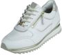 Hassi-A Hassia 302030 Lage sneakersDames sneakersPopulaire damesschoenen Wit beige - Thumbnail 5