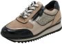 HASSIA Lage Sneakers Dames Porto Maat: 41 Materiaal: Leer Kleur: Taupe - Thumbnail 4