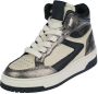 Hip H1197 Sneakers Leren Sneaker Meisjes Brons - Thumbnail 2