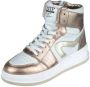 Hip leren sneakers brons wit Meisjes Leer 34 | Sneaker van - Thumbnail 4
