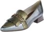 HISPANITAS Instappers Dames Chi243573 Met Maat: 37 Materiaal: Leer Kleur: Zilver - Thumbnail 3