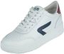 Hub Baseline-m Lage sneakers Leren Sneaker Heren Wit - Thumbnail 2
