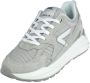 Hub Grid-m Lage sneakers Leren Sneaker Heren Beige - Thumbnail 4