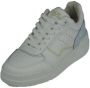 Hub Witte Basketbal-geïnspireerde Sneakers met Uniek Ontwerp White Dames - Thumbnail 2