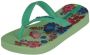 Ipanema Classic Kids teenslippers met printopdruk groen roze - Thumbnail 3