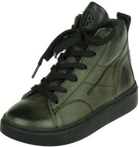 Jochie Freaks Halfhoge Jongens Veterschoen met rits
