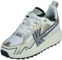 Kaotiko Detroit Sneakers Leren Sneaker Dames Beige - Thumbnail 3