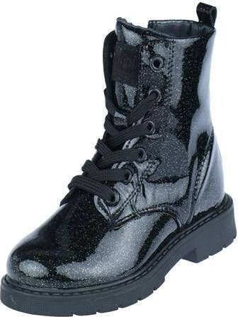 Kipling Ella Veterboots zwart Pu Kinderschoenen - Foto 2