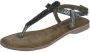 Lazamani Grijze Glitter Sandalen Gray Dames - Thumbnail 3