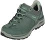 Lowa Locarno GTX Lo Wandelschoenen Dames Middengrijs Lichtgroen - Thumbnail 5