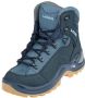 Lowa Renegade Warm Gtx Mid Dames Hoge Wandelschoen Navy-Iceblue - Thumbnail 3