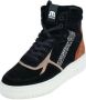 Maruti Mona Black Mauve Rust Sneakers hoge sneakers - Thumbnail 3