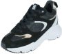 Maruti Zwarte Suède Lage Sneakers Black Dames - Thumbnail 3