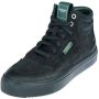 McGregor Heren Sneakers Zwart Hoge Sneakers Leer Veters - Thumbnail 4