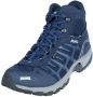 Meindl Quebec Mid GORE-TEX Heren Wandelschoenen Marine Lime - Thumbnail 4