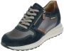 Mephisto Heren Veterschoenen Dino Blue Blauw - Thumbnail 3