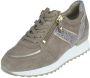 Mephisto TOSCANA 12218 42334 9553 Taupe kleurige dames sneaker met ritsen en een uitneembaar voetbed - Thumbnail 3