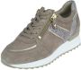 Mephisto TOSCANA 12218 42334 9553 Taupe kleurige dames sneaker met ritsen en een uitneembaar voetbed - Thumbnail 2