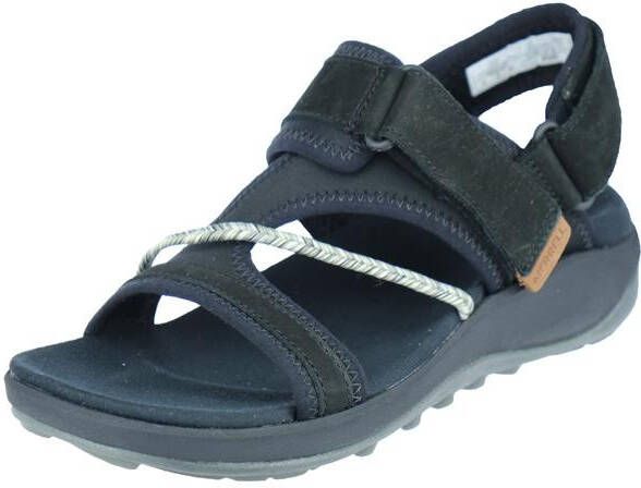 Merrell TERRAN 4 BACKSTRAP-BLACK Sandalen