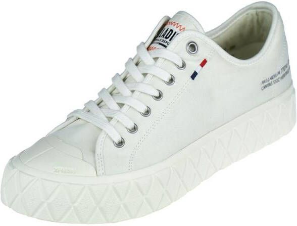Palladium Canvas Vulcanized Rubber Sneakers White - Foto 14