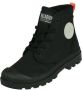 Palladium Womens Pampa Hi Veterboots Laarzen Met Veters Dames Zwart - Thumbnail 4