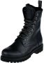 Panama Jack FRISIA~IGLOO~B3~~~~~~~~~~~~~~~ Hoge sneakersVeterlaarzenDames veterschoenenDames sneakersHalf-hoge schoenen Zwart - Thumbnail 2