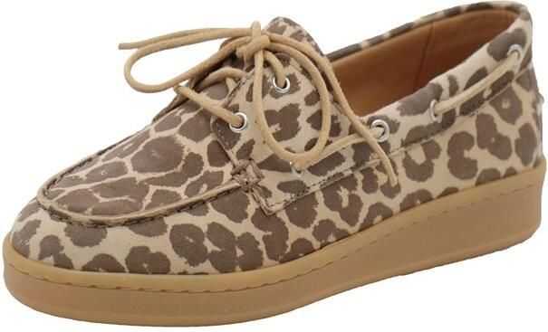 Piedi Nudi Dames Instappers & Ballerina's Porta H-fit Leopard Mocassins Multi - Foto 3