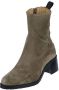 Piedi Nudi Enkellaarsjes Dames Laarzen Damesschoenen Suède 2679-02.01PN Beige - Thumbnail 2