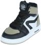 Pinocchio P1765 Sneakers Leren Sneaker Meisjes Taupe - Thumbnail 2