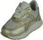 Pinocchio P1447 Lage sneakers Leren Sneaker Meisjes Goud - Thumbnail 4