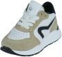 Pinocchio leren sneakers wit beige zwart - Thumbnail 3