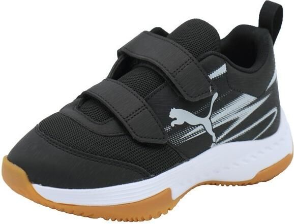 Puma Varion II V Jr zaalsportschoenen zwart lichtgrijs - Foto 3